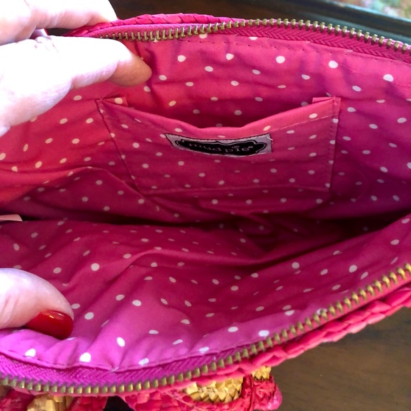 A1  WHEAT STRAW CLUTCH👛 Mudpie NWT - Picture 4 of 8
